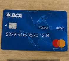 Kartu ATM BCA Biru